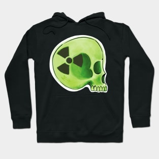 Radioactive Green Skull Hoodie